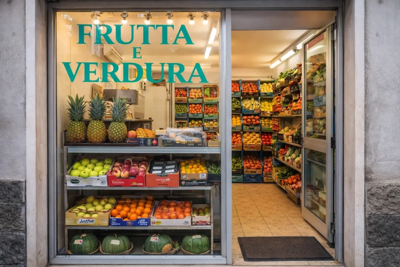 Il negozio Frutta e Verdura di Remus